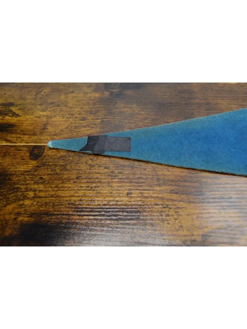 Vintage San Francisco Fishermans Wharf Souvenir Felt Pennant damaged 11 inches